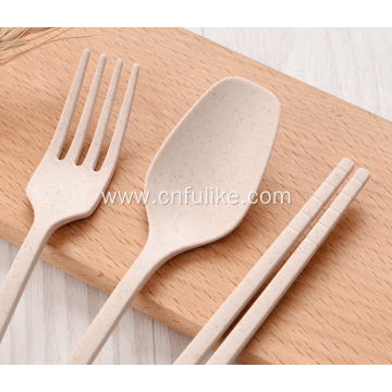 Healthy Wheat Straw Tableware Set for Kids